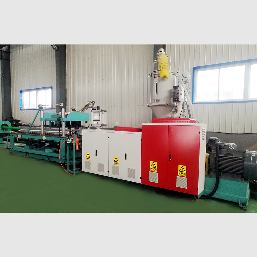 PE/PVC Double-Wall Corrugated Pipe Extrusion Line