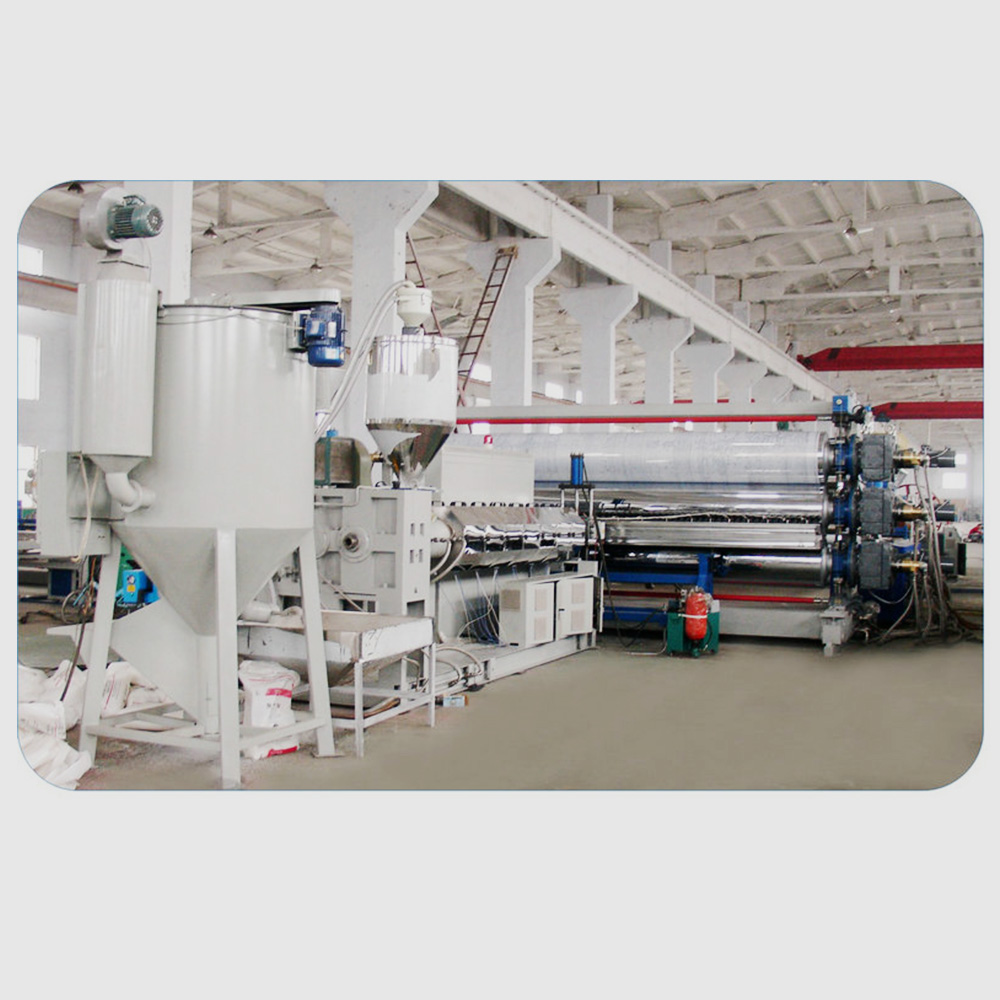 PE Pin-Antiskid Waterproof Sheet Extrusion Line 