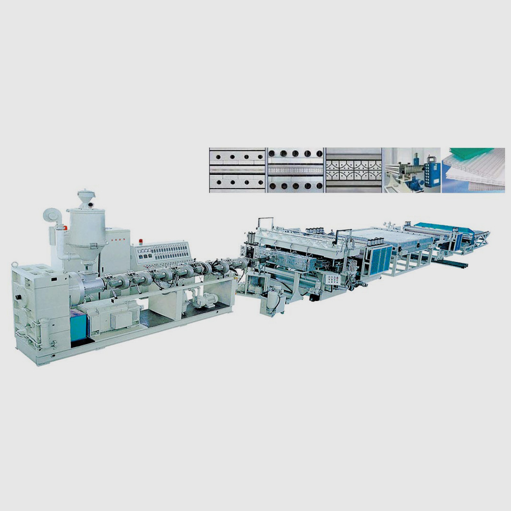 PP/PC Hollow Grid Board Production Line